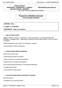 vedi PDF - `Galileo Galilei`