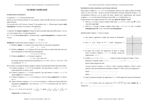 materiale aggiuntivo - Dipartimento di Matematica