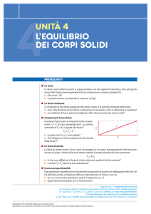 L`equilibrio dei corpi solidi - Zanichelli online per la scuola