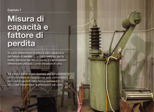 Misura di capacità e fattore di perdita