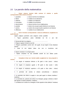 Le parole della matematica