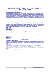 2008/09 - Unifi Psicologia