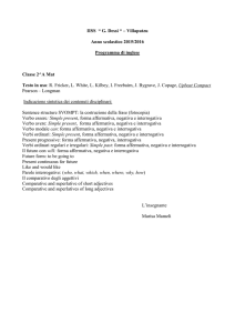 2A MAT INGLESE - "G. Dessì"