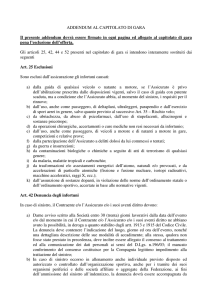 Addendum al Capitolato