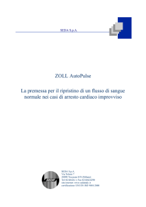 ZOLL AutoPulse La premessa per il ripristino di un flusso di sangue