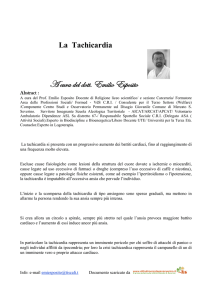 la tachicardia