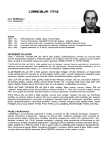 curriculum vitae