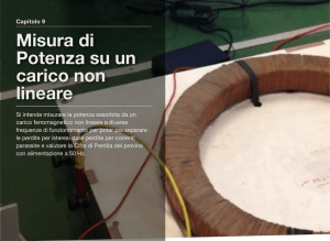 Misura di Potenza su un carico non lineare
