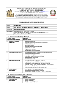 I.S.I.S.S. “ANTONIO SANT`ELIA”