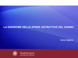 Documentazione fornita dalla Dott.ssa Anna CAPARRA