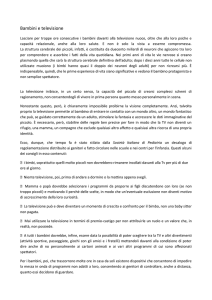 Bambini e televisione
