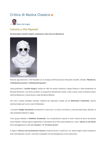 CRITICA DI MUSICA CLASSICA