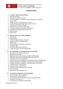 PROGRAMMA