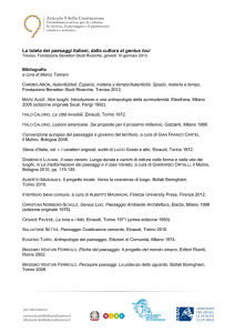 Bibliografia a cura di Marco Tamaro