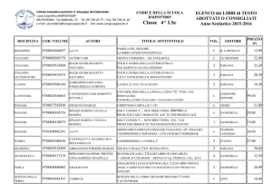 Classe 4^ LSc - San Giuseppe del Caburlotto