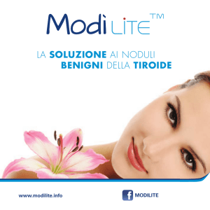 la soluzione ai noduli benigni della tiroide