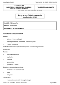 vedi PDF - `Galileo Galilei`
