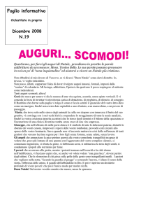 Foglio informativo - Comunità il Molino