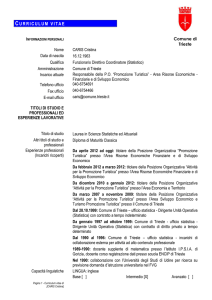 curriculum vitae