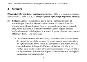2 Sintassi