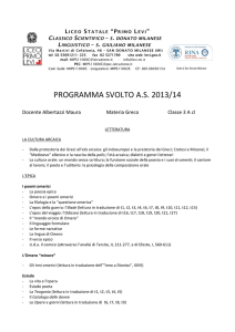 programma svolto as 2013/14