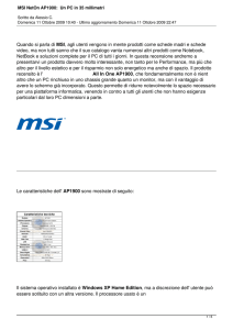 MSI NetOn AP1900: Un PC in 35 millimetri
