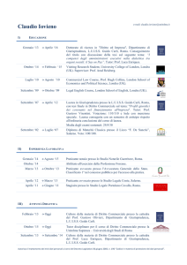 CV - Unitelma