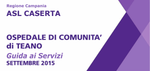 Ospedale di Comunita Teano