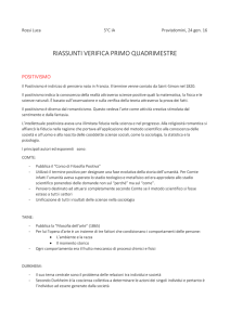 Riassunto Correnti Letterarie