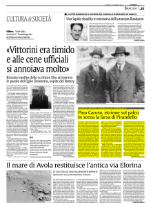 Vittorini era timido e alle cene ufficiali si annoiava molto