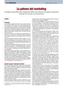 L`articolo di Giuseppe Tibaldi su Dialogo sui farmaci