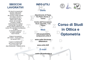 SBOCCHI LAVORATIVI