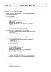Programma Fisica - 5 B - LAVA