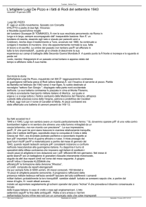 L`artigliere Luigi De Pizzo ei fatti di Rodi del settembre 1943