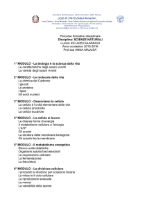 scienze naturali - Liceo Carlo Rinaldini