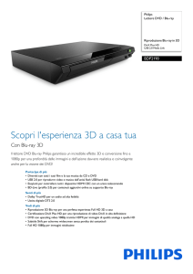 BDP2190/12 Philips Lettore DVD / Blu-ray