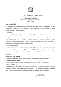 PROGRAMMA SVOLTO Docente: Patrizia De