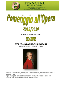 wolfgang amadeus mozart