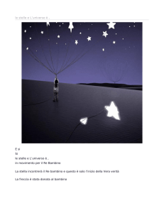 le stelle e L`universo è