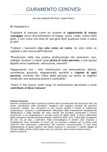 Giuramento di Antonio Genovesi