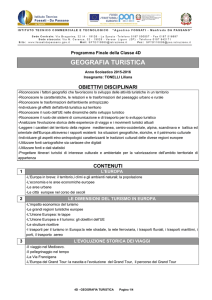 4D - GEOGRAFIA TURISTICA