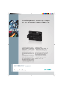 Modulo optoisolatore compatto per il comando veloce di carichi