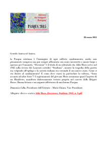 Gentile Amica ed Amico, la Pasqua cristiana è l`immagine di ogni