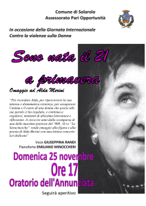 Omaggio ad Alda Merini Omaggio ad Alda Merini