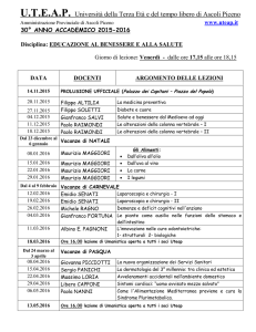 UTEAP Università della Terza Età e del tempo libero di Ascoli Piceno
