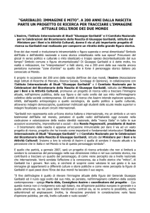 “GARIBALDI: IMMAGINE E MITO”. A 200 ANNI DALLA NASCITA