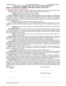 Chimica e laboratorio
