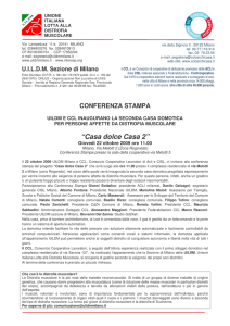 comunicato stampa