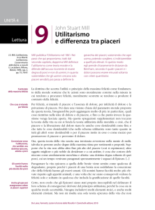 John Stuart Mill, Utilitarismo e differenza tra piaceri