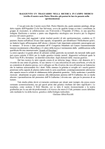 raggiunto un traguardo nella ricerca in campo medico